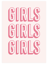 Pink Girls - Art Print